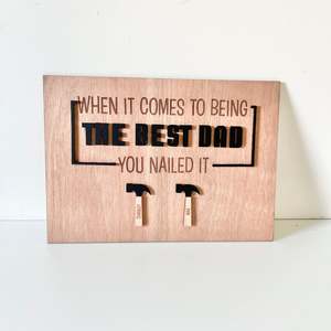 Fd Signs Decor: Nailed it sign