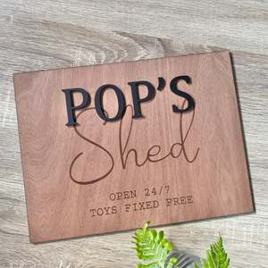 Fd Signs Decor: Shed sign, toys fixed free