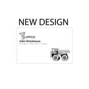 Photo Boxes: Dump Truck Keepsake Box