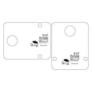 Be Retired Wine & Cheese Picnic Table