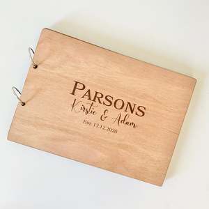 Guest Books Boards: The Morrison Guest book