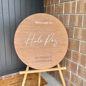 The Charlotte Birthday sign