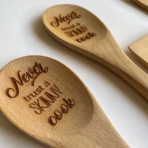 Never trust a skinny cook