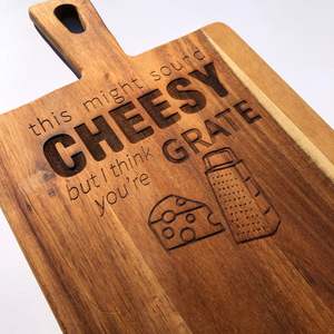 This might sounds Cheesy