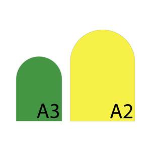 A2 arch acrylic blanks