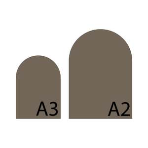 Blanks For Makers: A3 wood arch blanks