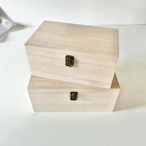 Blank Keepsake Boxes