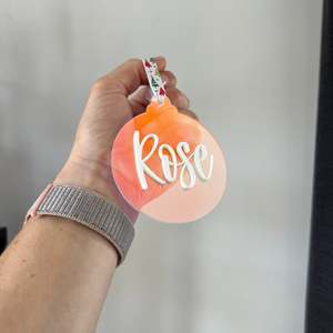 Christmas Festive: Iridescent Bauble Tree Decoration