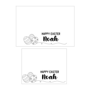 Easter: Personalised Easter Box - The Noah