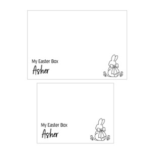 Easter: Personalised Easter Box - The Asher