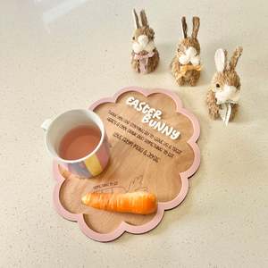 Easter: Easter Treat Tray - Oval Scalloped