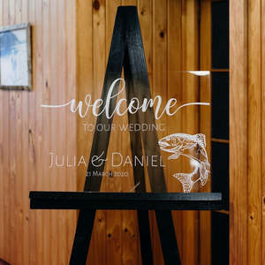 Welcome Sign A1 Customised