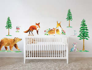 Childrens Wall Decals: Woodland