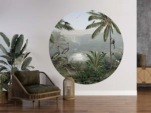 Childrens Wall Decals: Monkey Sanctuary Dot