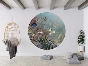 Childrens Wall Decals: Coral Creatures Dot