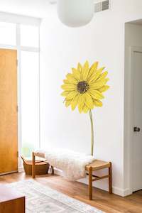 Botanical Illustrations: Missouri Sunflower Wall Decal