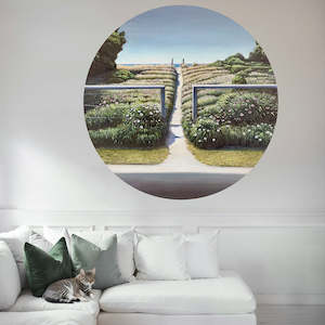 Mural Dots: Sunbathers