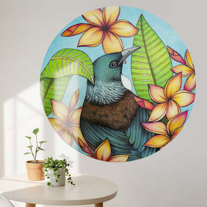 Mural Dots: Tūī Flower