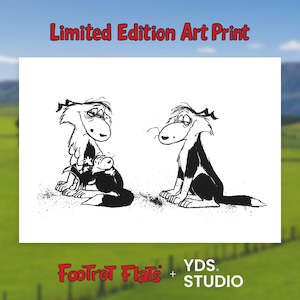 Footrot Flats Limited Edition Print