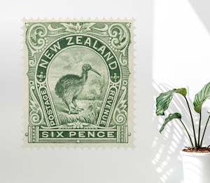 Nz Post: 1898 Kiwi stamp