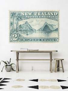Nz Post: 1898 Milford Sound Stamp
