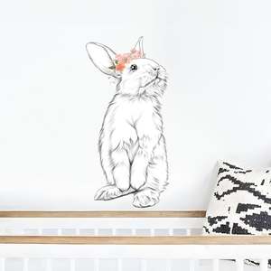 Black Friday Nz Made Day: Bunny Floral Wreath