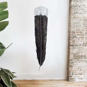 Huia Feather Wall Decal