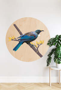 Geometric Tui Mural Dot