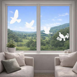 Kiwiana: Window Strike Flying Kererū Decals