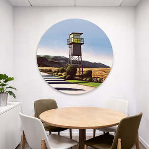 All: Old Tower Ocean Beach Acoustic Wall Art