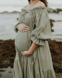 Premium Collection: Emmaline Gown / Sage Green