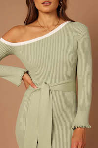 Milan Off Shoulder Midi Dress