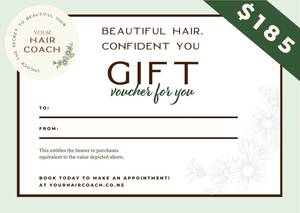 Gift Voucher Beautiful Hair, Confident You Package