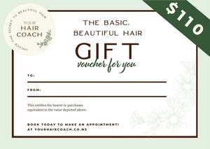 Gift Voucher for Basics to Beautiful Hair