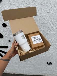 Extras: Insulated Tumbler + Drip Coffee Adventure box