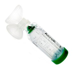 Products: Aerokat Aerosol Chamber - includes small/medium mask