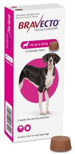 Products: Bravecto Dog - Xtra Large (40-56kg)