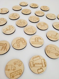 Daily Routine Magnets - Yours+Mine