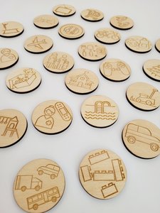 Products: Daily Routine Magnets - Yours+Mine