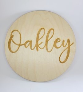Products: Engraved Name Plaque - Yours+Mine