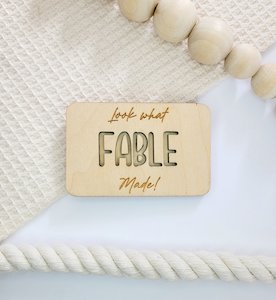 Personalised Name Magnet - Yours+Mine
