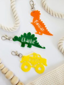 Acrylic Bag Tags / Keychains - Yours+Mine