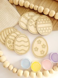 Colour in Easter Eggs - Yours+Mine