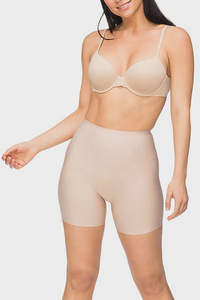 Body Define Waisted Shaper Short - Warm Taupe