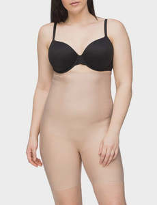 Body Define High Waisted Shaper Short - Warm Taupe