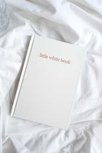 LITTLE WHITE BOOK – WEDDING DIARY & ORGANISER