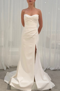 Luna Crepe gown