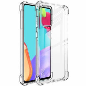 Samsung Case: SPACE DROP-TESTED Clear Hard Case For SAMSUNG