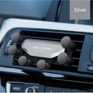 Phone Holder Stander: Gravity Car Phone Holder Car Air Vent Mount Bracket Mobile Phone Stand Universal Auto Smartphone Support