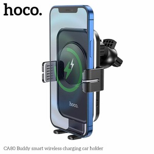 In Car Phone Accessories: 15W Wireless Charging Air Vent Phone Holder (CA80)